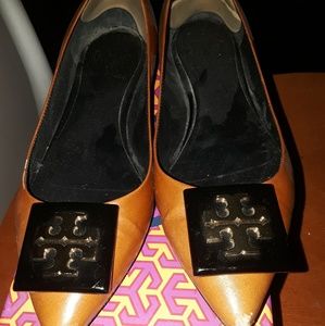 Tory Burch rare point toes flats